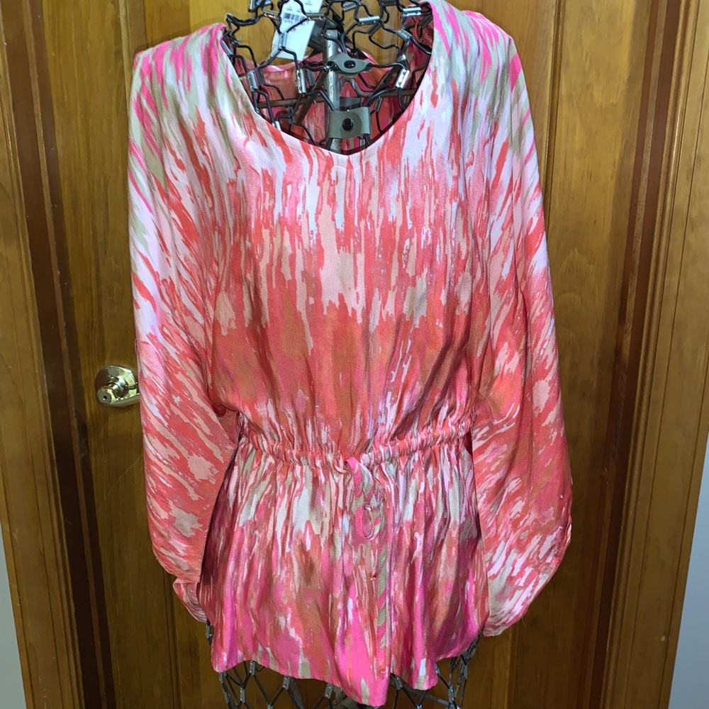 Express flutter sleeve top